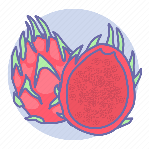 Food, fruit, fruits, pitaya icon - Download on Iconfinder