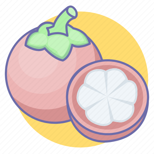 Food, fruit, fruits, mangosteen icon - Download on Iconfinder