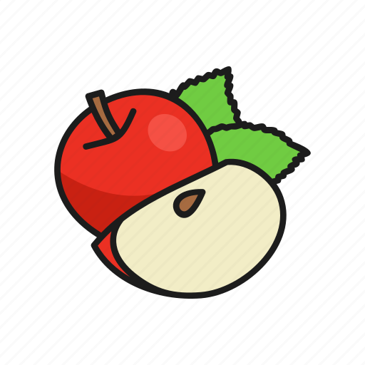 Apple, food, fruits, natural, organic icon - Download on Iconfinder