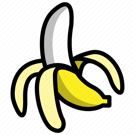 Banana, fruit, food, healthy, sweet, drink icon - Download on Iconfinder