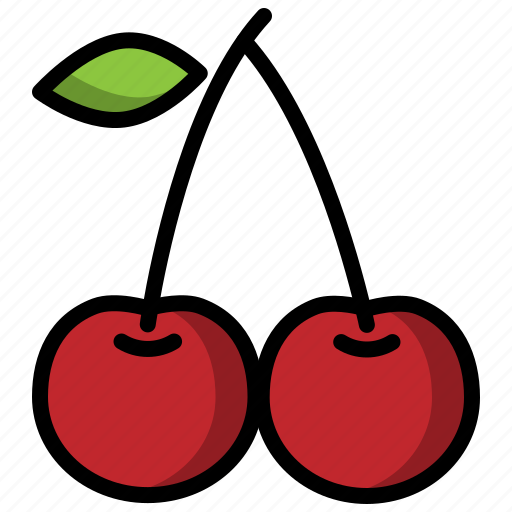 Cherry, fruit, healthy, food, vegetable, drink, sweet icon - Download on Iconfinder