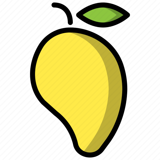 Mango, fruit, food, vegetable, sweet, yellow icon - Download on Iconfinder