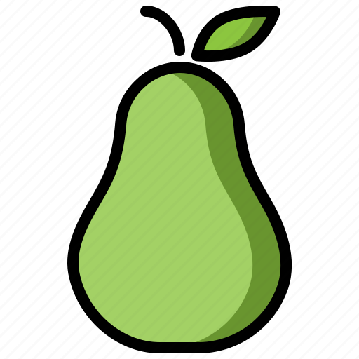Pear, fruit, healthy, vegetable, organic, sweet icon - Download on Iconfinder