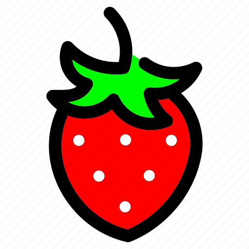 Fruit, fruits, vegetables, sweet, strawberry icon - Download on Iconfinder