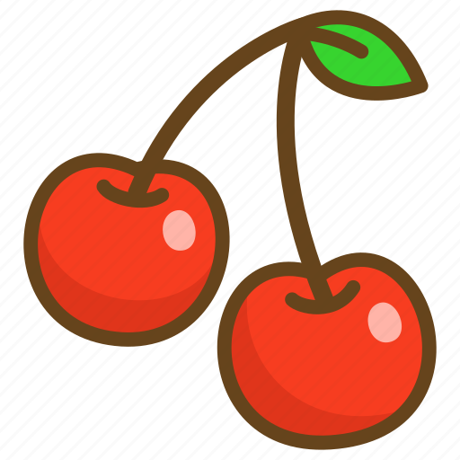 Cherry, berry, fruit, food, healthy, sweet, cherries icon - Download on Iconfinder