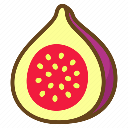 Fig, food, fruit, healthy, eat, nature, fresh icon - Download on Iconfinder