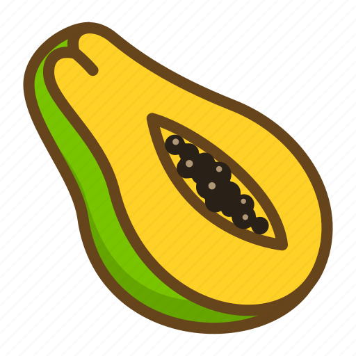Papaya, tropical, healthy, food, fruit, eat, fresh icon - Download on Iconfinder