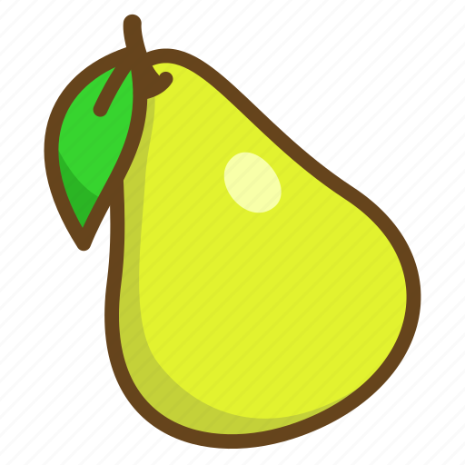 Pear, fruit, food, sweet, tropical, eat, fresh icon - Download on Iconfinder