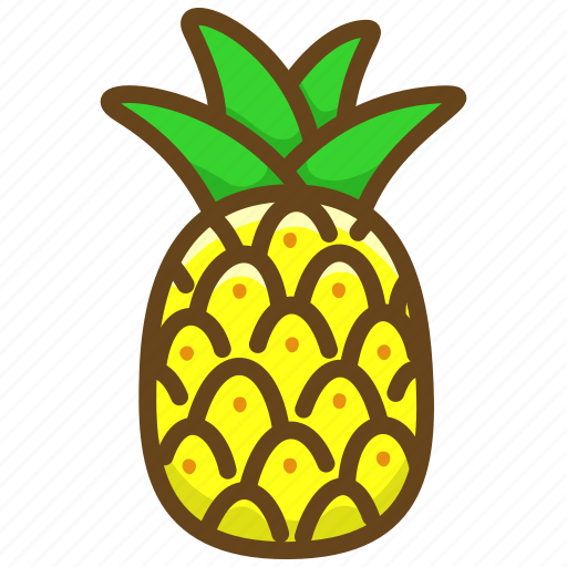 Pineapple, ananas, tropical, summer, fruit, food, healthy icon - Download on Iconfinder