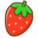 strawberry, berry, fruit, food, sweet, eat, juicy