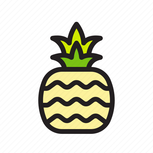 Pineapple, fruit, fresh, healthy, food icon - Download on Iconfinder