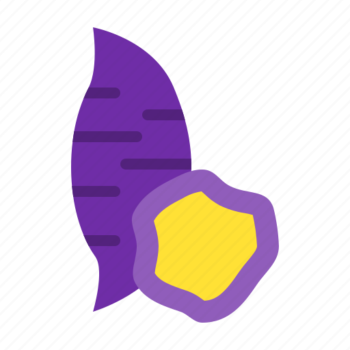 Sweet potato, purple, fruit, fresh, healthy, food icon - Download on Iconfinder