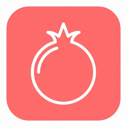 Fruit, food, healthy, pomegranate icon - Download on Iconfinder