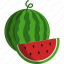 watermelon, fruit, food, healthy, watermelon slice