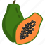 papaya, fruit, food, healthy, fruits 
