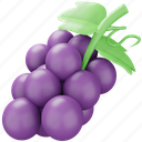 grapes, purple, fruit, food, healthy, wine 