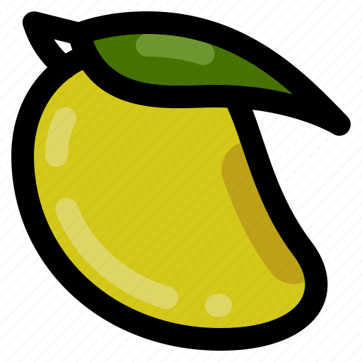 Mango, fruit, food, sweet, fresh, healthy, dessert icon - Download on Iconfinder