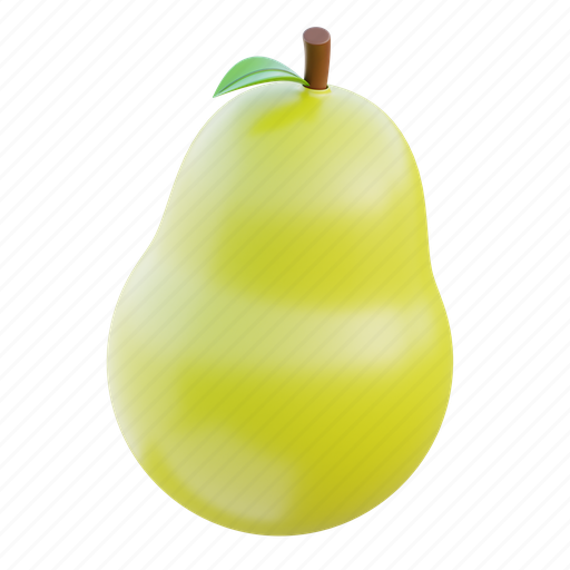 Pear, fruit, vitamin, healthy, juice 3D illustration - Download on Iconfinder