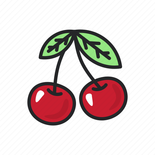 Cherry, food, fruit, health, healthy, sweet, vegetable icon - Download on Iconfinder