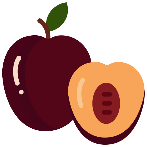 Food, fruit, fruits, plum, plum fruit icon - Free download