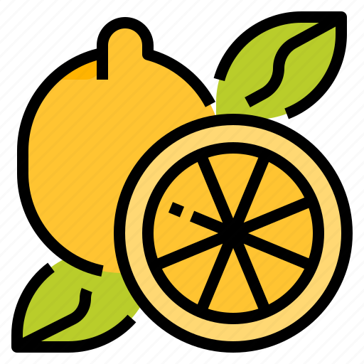Fruit, healthy, lemon, vegetarian icon - Download on Iconfinder