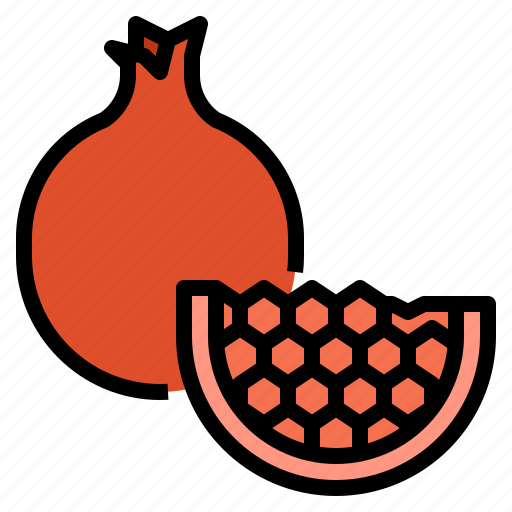 Fruit, healthy, pomegranate, vegetarian icon - Download on Iconfinder