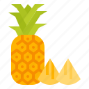 fruit, healthy, pineapple, vegetarian 