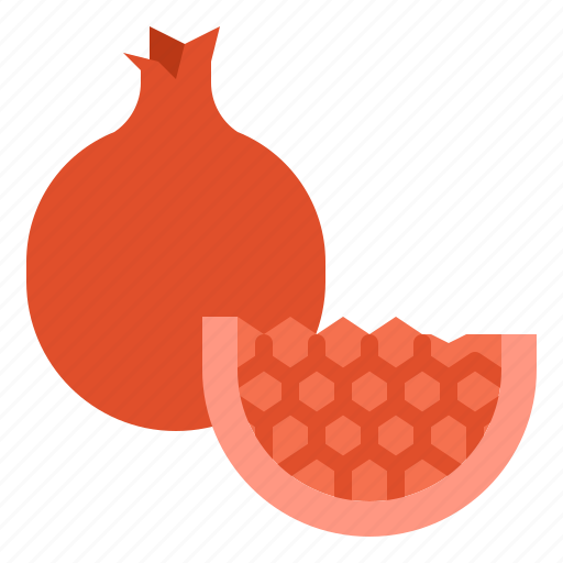 Fruit, healthy, pomegranate, vegetarian icon - Download on Iconfinder
