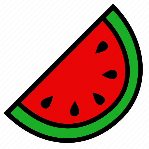 Fruits, half, vegetable, watermelon icon - Download on Iconfinder