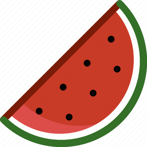 Food, fruit, plant, vegetable, watermelon icon - Download on Iconfinder