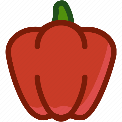 Bellpepper, food, pepper, plant, vegetable icon - Download on Iconfinder