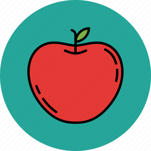 Apple, fruit, healthy, juicy, nutritious icon - Download on Iconfinder