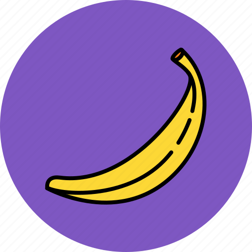 Banana, food, fruit, nutritious icon - Download on Iconfinder