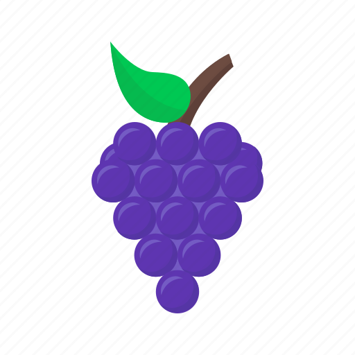 Grape, fruit, vegetarian, vitamin, dessert icon - Download on Iconfinder