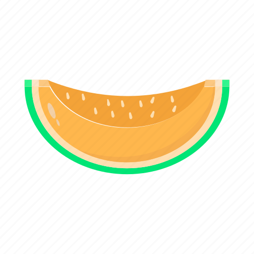 Melon, fruit, vegetarian, vitamin, dessert icon - Download on Iconfinder
