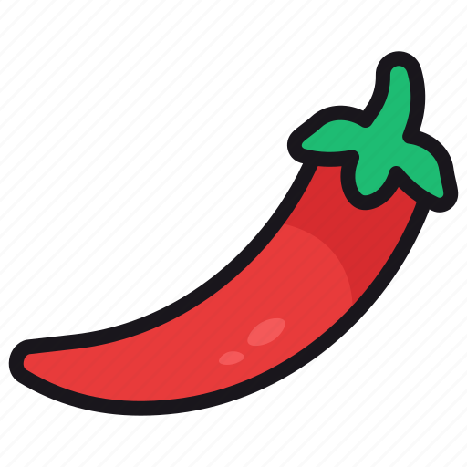 Chili, pepper, vegetable, food, spicy icon - Download on Iconfinder