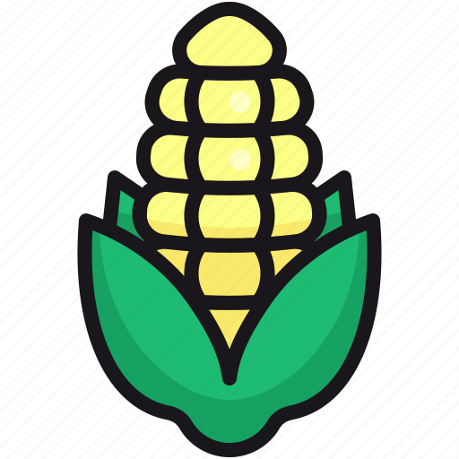 Corn, food, vegetable, healthy, gastronomy icon - Download on Iconfinder