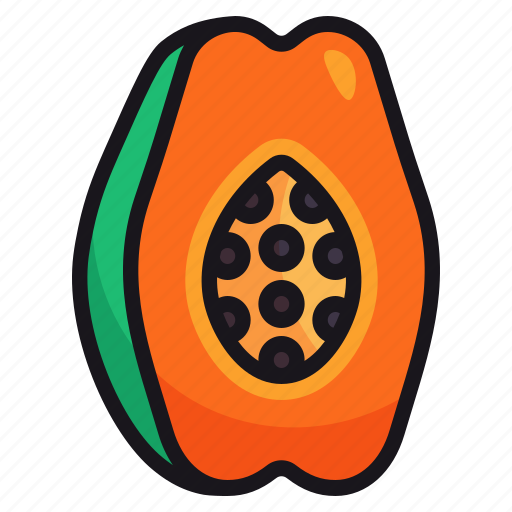 Papaya, fruit, food, tropical, healthy icon - Download on Iconfinder