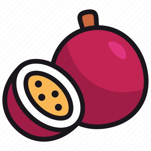 Passion, fruit, healthy, food, tropical icon - Download on Iconfinder
