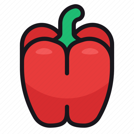 Pepper, bell, vegetable, food, vegan icon - Download on Iconfinder