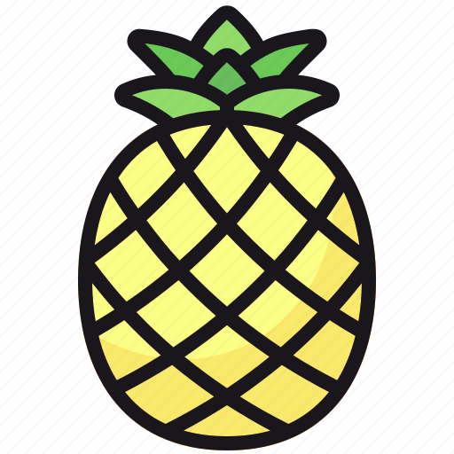 Pineapple, fruit, food, tropical, healthy icon - Download on Iconfinder