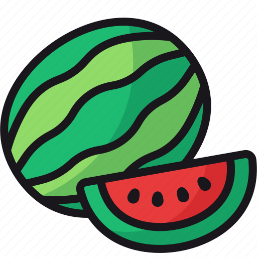 Watermelon, fruit, food, healthy, slice icon - Download on Iconfinder