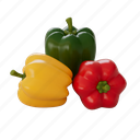 peppers, pepper, vegetable, food 