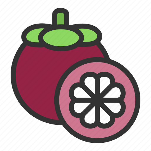 Crop, mangosteen, food, fruit, queen icon - Download on Iconfinder