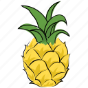ananas comosus, food, fruit, healthy food, pineapple