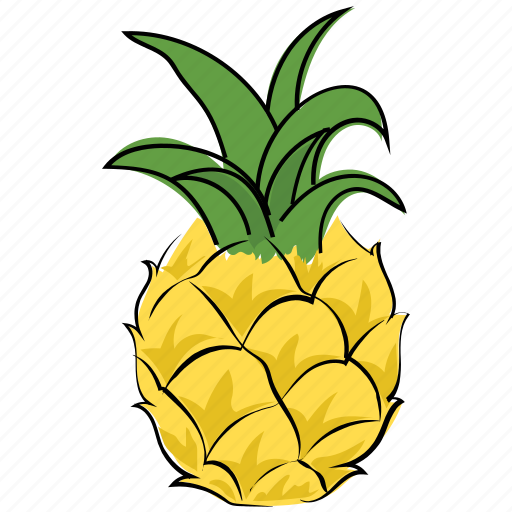 Ananas comosus, food, fruit, healthy food, pineapple icon - Download on Iconfinder
