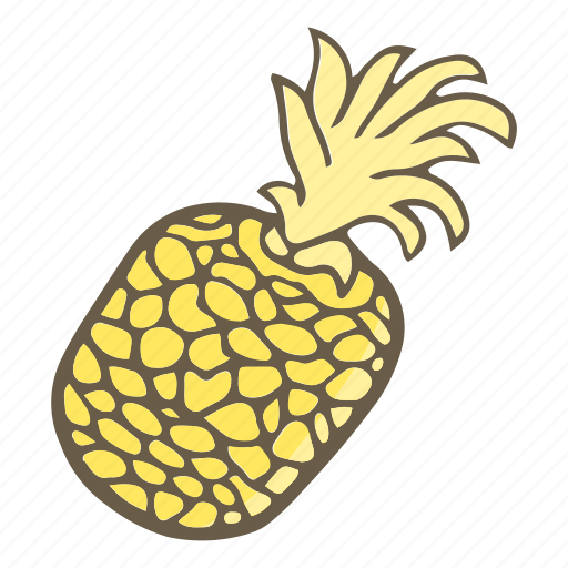 Eat, food, fruit, pineapple icon - Download on Iconfinder
