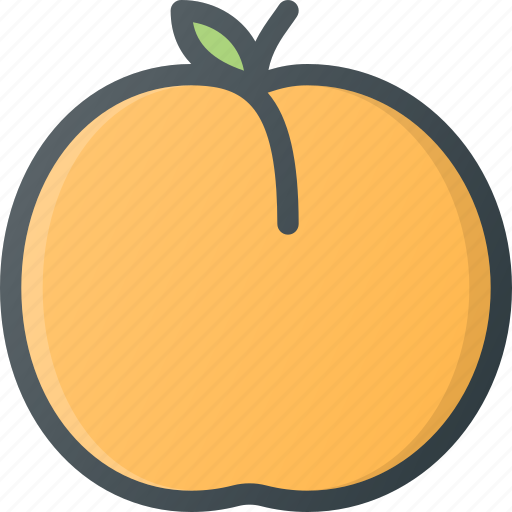 Food, fruit, health, healthy, peach icon - Download on Iconfinder