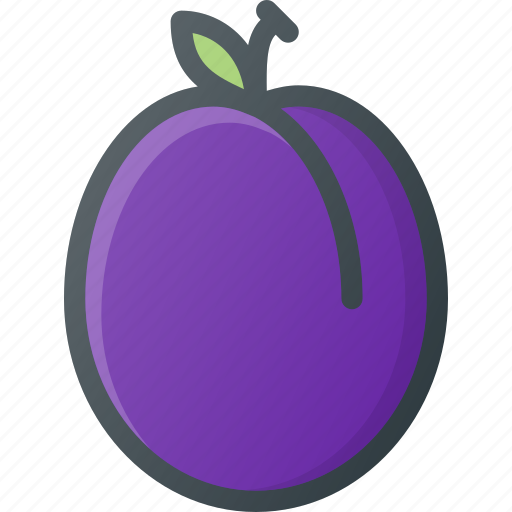 Food, fruit, health, healthy, plum icon - Download on Iconfinder