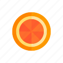 colour, food, fruit, grapefruit, orange, segment, slice 